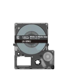 Epson LabelWorks LK-5BWJ - Weiß auf Mattschwarz - Rolle (1,8 cm x 8 m) 1 Kassette
