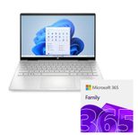 HP Laptop 17-cp3074ng AMD Ryzen™ 7 7730U + Microsoft 365 Family (1 Jahr)