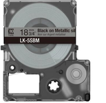 Epson LabelWorks LK-5SBM - Schwarz auf silbermetallic - Rolle (1,8 cm x 9 m) 1 Kassette
