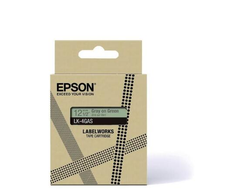 Epson LabelWorks LK-4GAS - Grau auf Grün - Rolle (1,2 cm x 8 m) 1 Kassette