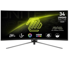 MSI MAG 345CQRDE Curved Gaming Monitor 86 cm (34")