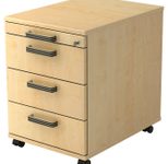 HAMMERBACHER Rollcontainer VAC30/3/3/SG ahorn