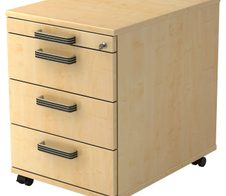 HAMMERBACHER Rollcontainer VAC30/3/3/SG ahorn