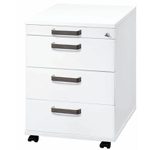 HAMMERBACHER Rollcontainer VAC30/W/W/SG weiß