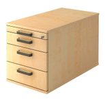 HAMMERBACHER Rollcontainer VTC30/3/3/SG ahorn