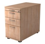 HAMMERBACHER Solid SC40 Standcontainer nussbaum 4 Auszüge