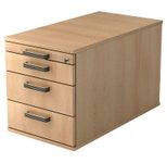 HAMMERBACHER Rollcontainer VTC30/E/E/SG eiche