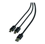 Steelplay Lade- / Datenkabel (PS4) schwarz 