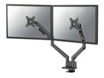 Neomounts DS70-250BL2 vollbewegliche Tischhalterung für 17-32" Bildschirme - Schwarz