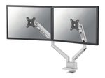 Neomounts NEXT Slim DS70-250SL2 vollbewegliche Tischhalterung für 17-32" Bildschirme - Silber