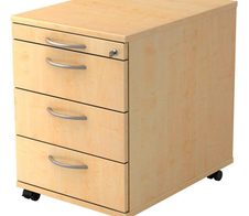 HAMMERBACHER Rollcontainer VAC30/3/3/BM ahorn