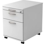 HAMMERBACHER Rollcontainer VAC20/W/W/BM weiß