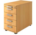 HAMMERBACHER Akandia Standcontainer buche 5 Auszüge