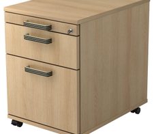 HAMMERBACHER Rollcontainer VAC20/E/E/SG eiche