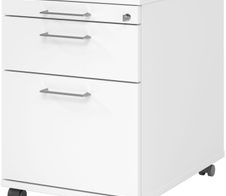 HAMMERBACHER Rollcontainer VAC20/W/W/BS weiß