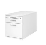 HAMMERBACHER Rollcontainer VTC20/W/W/BS weiß