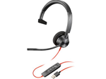 Poly Blackwire 3300 Series 3310 Mono Headset On-Ear