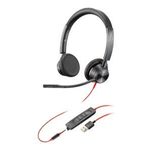 Poly Blackwire 3300 Series 3325 Stereo Headset On-Ear