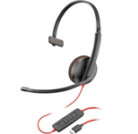 Poly Blackwire 3200 Series 3210 Mono Headset On-Ear