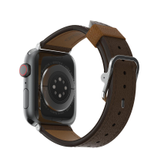 OtterBox Symmetry Cactus Leather Watch Band for Apple Watch 45/44/42mm Rich Adobe - brown