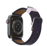 OtterBox Symmetry Cactus Leather Watch Band for Apple Watch 45/44/42mm Plum Luxe - purple