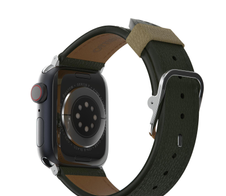 OtterBox Symmetry Cactus Leather Watch Band for Apple Watch 41/40/38mm Cactus Groove - green