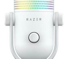 Razer Seiren V3 Chroma RGB-USB-Mikrofon mit Tap-to-Mute, weiß