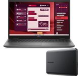 Dell Latitude 3550 Intel Core i5-1335U Notebook 39,6 cm (15.6") + Toshiba Festplatte 4 TB