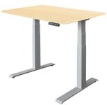 HAMMERBACHER Schreibtisch VXDKB12/3/S ahorn