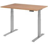 HAMMERBACHER Schreibtisch VXDKB12/N/S nussbaum