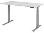 HAMMERBACHER Schreibtisch VXDKB16/5/S lichtgrau