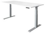 HAMMERBACHER Schreibtisch VXDKB19/W/S weiß