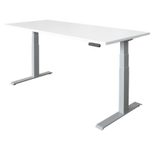 HAMMERBACHER Schreibtisch VXDKB19/W/S weiß