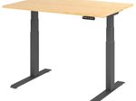 HAMMERBACHER Schreibtisch VXDKB12/3/G ahorn