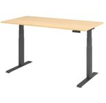 HAMMERBACHER Schreibtisch VXDKB16/3/G ahorn