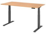HAMMERBACHER Schreibtisch VXDKB16/E/G eiche