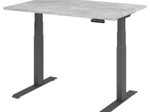 HAMMERBACHER Schreibtisch VXDKB12/M/G beton