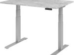 HAMMERBACHER Schreibtisch VXDKB12/M/S beton
