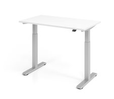 HAMMERBACHER Schreibtisch VXMST612/W/S weiß