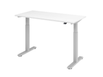 HAMMERBACHER Schreibtisch VXMST614/W/S weiß