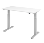HAMMERBACHER Schreibtisch VXMST614/W/S weiß