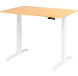 HAMMERBACHER Schreibtisch VXDKB12/3/W ahorn