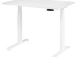 HAMMERBACHER Schreibtisch VXDKB12/W/W weiß