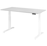 HAMMERBACHER Schreibtisch VXDKB16/5/W lichtgrau