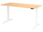 HAMMERBACHER Schreibtisch VXDKB19/3/W ahorn