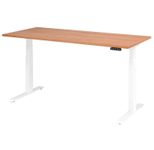 HAMMERBACHER Schreibtisch VXDKB19/N/W nussbaum