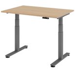 HAMMERBACHER Schreibtisch VXDSM12/E/G eiche