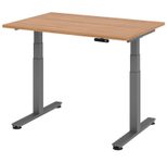 HAMMERBACHER Schreibtisch VXDSM12/N/G nussbaum
