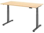 HAMMERBACHER Schreibtisch VXDSM16/3/G ahorn