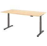 HAMMERBACHER Schreibtisch VXDSM2E/3/G ahorn